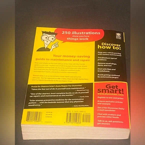 Auto Repair For Dummies Book - Picture 3 of 5